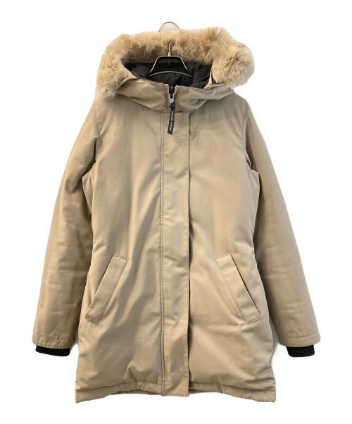 CANADA GOOSE（カナダグース）CANADA GOOSE (カナダグース) ダウンコート ベージュ サイズ:Sの古着・服飾アイテム