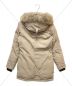 CANADA GOOSE (カナダグース) ダウンコート ベージュ サイズ:S：27000円