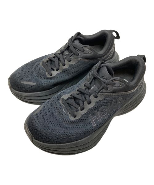 HOKAONEONE（ホカオネオネ）HOKAONEONE (ホカオネオネ) ローカットスニーカー ブラック サイズ:23の古着・服飾アイテム