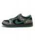 NIKE SB (ナイキエスビー) DUNK LOW There Skateboards/ SB ダンク ロー プロ/ゼアスケートボード/スニーカー ブラック×グリーン サイズ:27：19000円