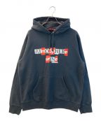 SUPREMEシュプリーム）の古着「ANTIHERO Hooded Sweatshirt」｜ブラック