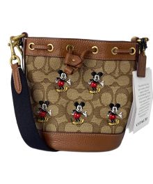 COACH×DISNEY（コーチ×ディズニー）の古着「ミニ デンプシー バケット バッグ」