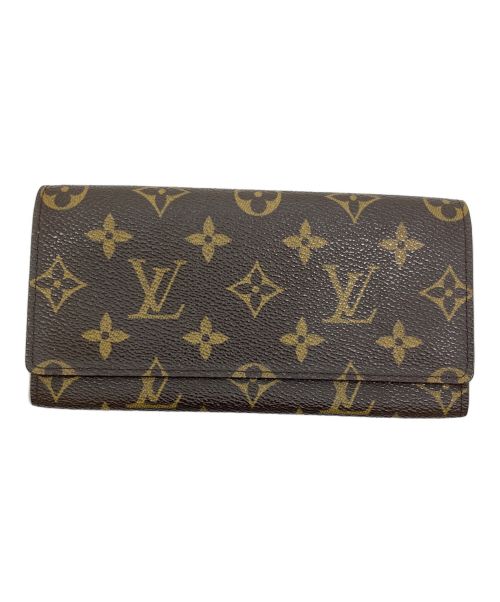 LOUIS VUITTON（ルイ ヴィトン）LOUIS VUITTON (ルイ ヴィトン) 札入れ/ポルトサークルバイフォールド ブラウンの古着・服飾アイテム