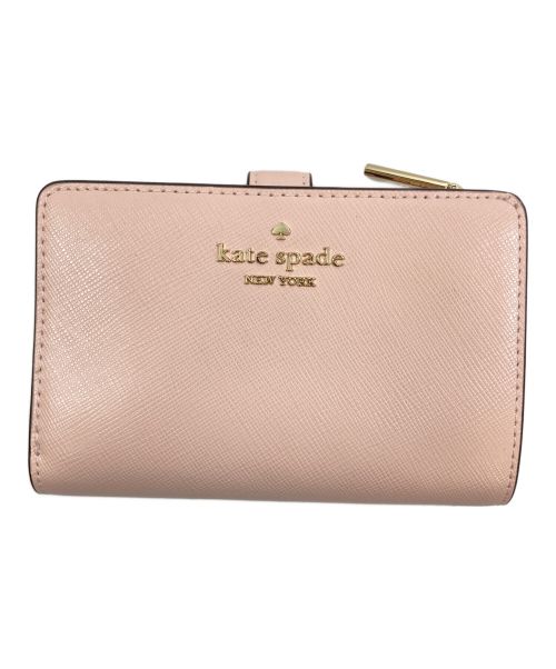 Kate Spade（ケイトスペード）Kate Spade (ケイトスペード) 2つ折り財布 ピンクの古着・服飾アイテム