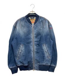 DIESEL（ディーゼル）の古着「ジャケット/デニムジャケット」｜ブルー