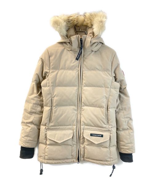 CANADA GOOSE（カナダグース）CANADA GOOSE (カナダグース) ダウンコート ブラウン サイズ:2XSの古着・服飾アイテム