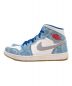 NIKE (ナイキ) AIR JORDAN 1 MID SE ホワイト×スカイブルー サイズ:28.5：12000円