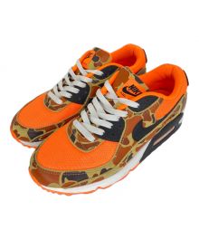 NIKE（ナイキ）の古着「ローカットスニーカー/エアマックス90/AIR MAX 90」｜オレンジ×ベージュ