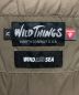 中古・古着 WILD THINGS (ワイルドシングス) WIND AND SEA (ウィンド アンド シー) ダウンジャケット ブラウン サイズ:Ｍ：26000円