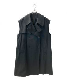 MAISON SPECIAL（メゾンスペシャル）の古着「Over Size Trench Gilet」｜ブラック