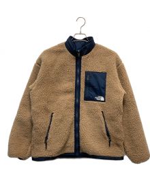 THE NORTH FACE（ザ ノース フェイス）の古着「リバーシブルエクストリームパイルジャケット」｜ブラウン×ネイビー