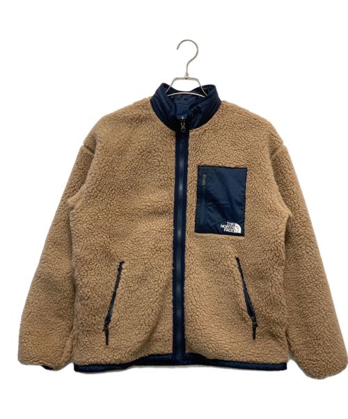 THE NORTH FACE（ザ ノース フェイス）THE NORTH FACE (ザ ノース フェイス) リバーシブルエクストリームパイルジャケット ブラウン×ネイビー サイズ:Sの古着・服飾アイテム