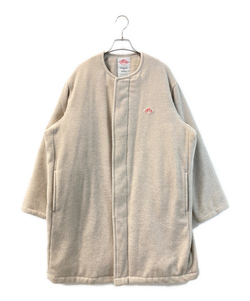 DANTON（ダントン）DANTON (ダントン) モッサノーカラーダウンコート ベージュ サイズ:38の古着・服飾アイテム