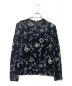 Y's (ワイズ) WOOL JERSEY DOT PRINT LONG SLEEVE SLIM FIT T-SHIRT ブラック サイズ:2：12000円