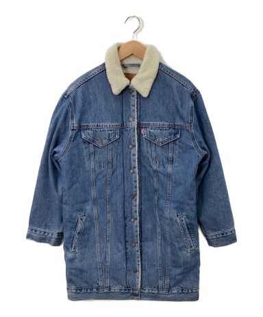 中古・古着通販】LEVI'S (リーバイス) デニムコート ブルー サイズ:xs