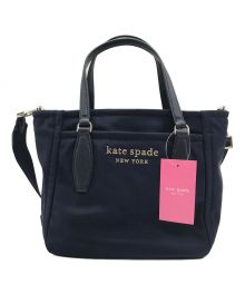 Kate Spade（ケイトスペード）の古着「2WAYバッグ」｜ネイビー