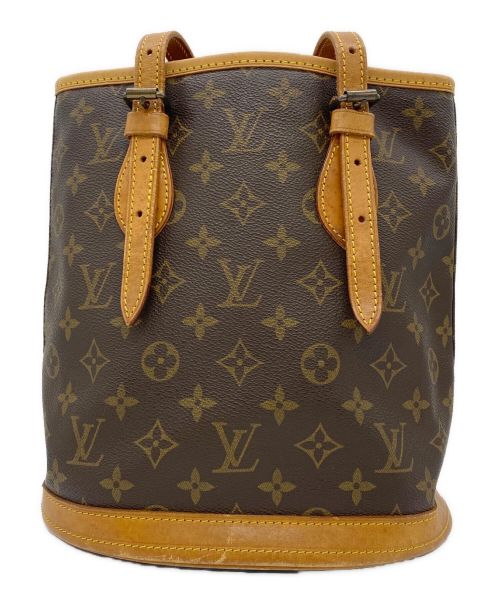 LOUIS VUITTON（ルイ ヴィトン）LOUIS VUITTON (ルイ ヴィトン) バケットPM ブラウンの古着・服飾アイテム