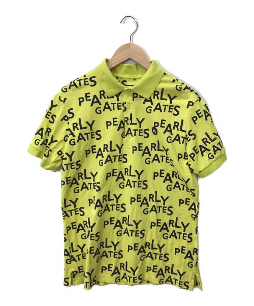 PEARLY GATES（パーリーゲイツ）PEARLY GATES (パーリーゲイツ) ポロシャツ イエロー サイズ:SIZE 5の古着・服飾アイテム