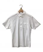 LACOSTEラコステ）の古着「プルオーバーボタンダウンポロシャツ」｜ホワイト