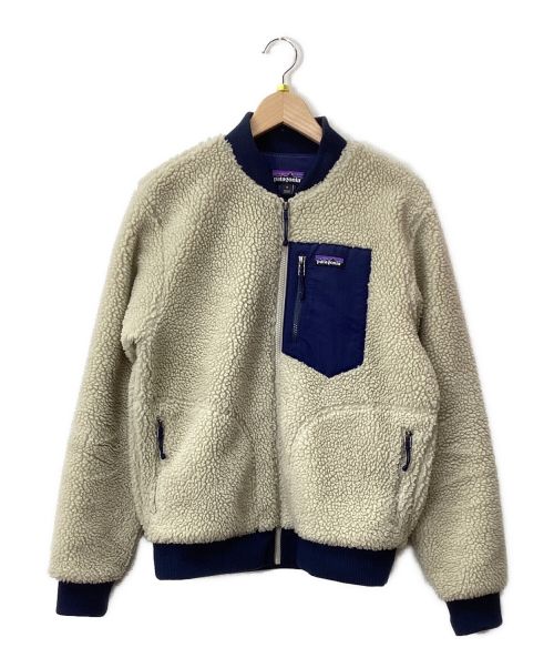 Patagonia（パタゴニア）Patagonia (パタゴニア) フリースジャケット アイボリー サイズ:Sの古着・服飾アイテム