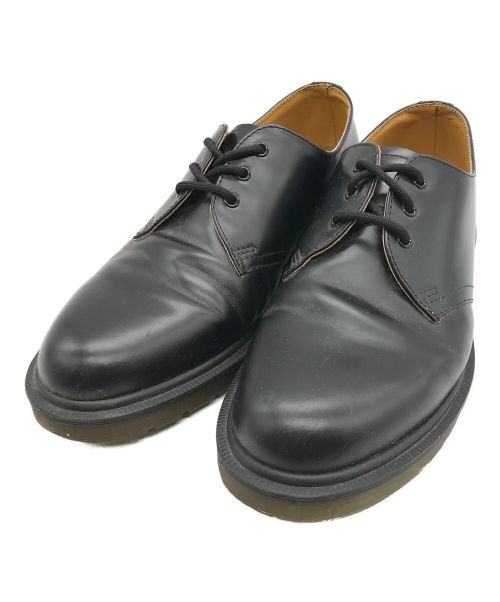 Dr.Martens（ドクターマーチン）Dr.Martens (ドクターマーチン) 3ホールシューズ ブラック サイズ:UK8の古着・服飾アイテム