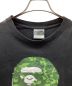 A BATHING APE (アベイシングエイプ) Tシャツ ブラック サイズ:MEDIUM：5800円