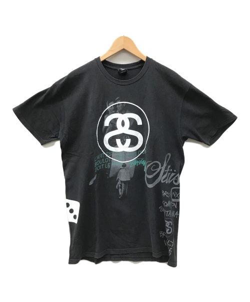 stussy（ステューシー）stussy (ステューシー) Tシャツ ブラック サイズ:Lの古着・服飾アイテム