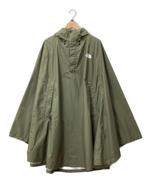 THE NORTH FACE（ザ ノース フェイス）THE NORTH FACE (ザ ノース フェイス) ポンチョ オリーブ サイズ:Lの古着・服飾アイテム