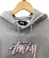 stussy (ステューシー) パーカー グレー サイズ:M：5800円