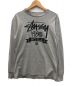 stussy（ステューシー）の古着「ロングスリーブTシャツ」｜ライトグレー