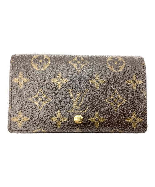 LOUIS VUITTON（ルイ ヴィトン）LOUIS VUITTON (ルイ ヴィトン) ポルトモネ・ビエ・トレゾール（２つ折り財布） ブラウン サイズ:-の古着・服飾アイテム