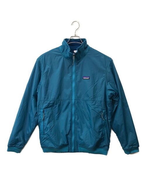 Patagonia（パタゴニア）Patagonia (パタゴニア) リバーシブルシェルドマイクロディニジャケット ブルー サイズ:Lの古着・服飾アイテム