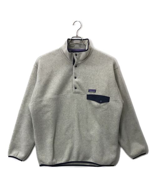 Patagonia（パタゴニア）Patagonia (パタゴニア) シンチラスナップTプルオーバー オートミール サイズ:Lの古着・服飾アイテム