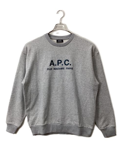 A.P.C.（アーペーセー）A.P.C. (アー・ペー・セー) スウェット ライトグレー サイズ:不明の古着・服飾アイテム