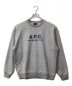 A.P.C.（アー・ペー・セー）の古着「スウェット」｜ライトグレー