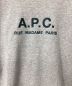 中古・古着 A.P.C. (アー・ペー・セー) スウェット ライトグレー サイズ:不明：12800円