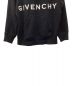 中古・古着 GIVENCHY (ジバンシィ) ブランドロゴ 4G フーディー モルトン ブラック サイズ:Ｓ：45000円