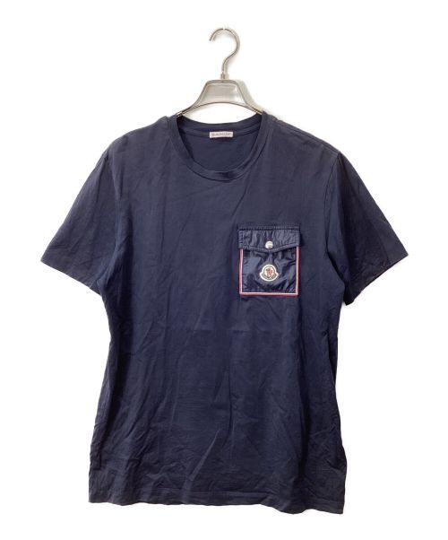 MONCLER（モンクレール）MONCLER (モンクレール) Tシャツ ネイビー サイズ:Lの古着・服飾アイテム