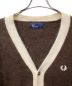 FRED PERRY (フレッドペリー) カーディガン ブラウン サイズ:XL：6000円