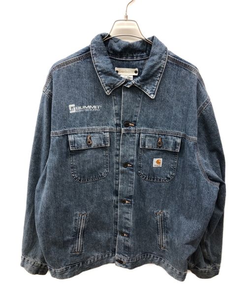 CarHartt（カーハート）CarHartt (カーハート) デニムジャケット ブルー サイズ:XXLの古着・服飾アイテム