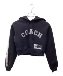 COACH（コーチ）の古着「プルオーバーパーカー」｜ブラック