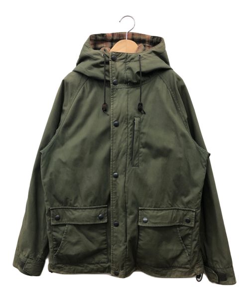 SHIPS（シップス）SHIPS (シップス) the British Millerain (ザ ブリティッシュ ミラレイン) ライナー付ジャケット オリーブ サイズ:Lの古着・服飾アイテム