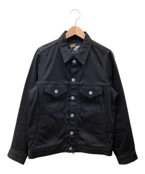 FAT（エフエーティー）FAT (エフエーティー) デニムジャケット ブラック サイズ:TITCHの古着・服飾アイテム