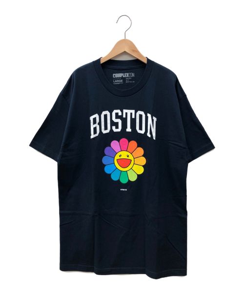 complexcon（コンプレックスコン）complexcon (コンプレックスコン) 村上隆 (ムラカミタカシ) Tシャツ ブラック サイズ:LARGE 未使用品の古着・服飾アイテム