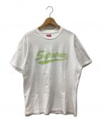 SUPREMEシュプリーム）の古着「Tシャツ」｜ホワイト×グリーン