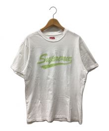 SUPREME（シュプリーム）の古着「Tシャツ」｜ホワイト×グリーン