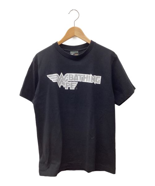 A BATHING APE（アベイシングエイプ）A BATHING APE (アベイシングエイプ) Tシャツ ブラック サイズ:Mediumの古着・服飾アイテム