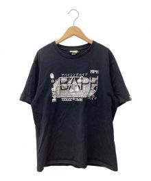 A BATHING APE（アベイシングエイプ）の古着「Tシャツ」｜ブラック