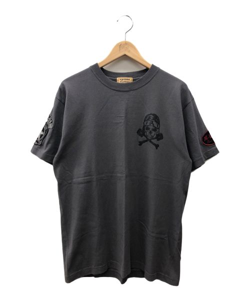 VANSON（バンソン）VANSON (バンソン) Tシャツ グレー サイズ:LARGEの古着・服飾アイテム