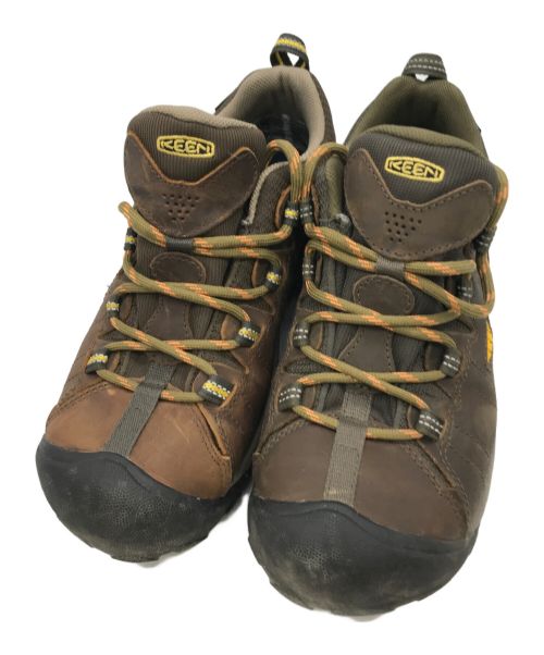 KEEN（キーン）KEEN (キーン) シューズ ブラウン サイズ:26の古着・服飾アイテム